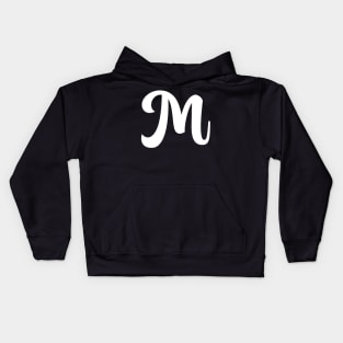 Letter M Kids Hoodie